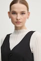 Γιλέκο Calvin Klein Jeans μαύρο J20J225321