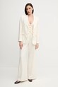 Gaudi blazer din amestec de in 511FD35005 bej SS25