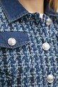 Morgan giacca in misto lana VIKI VIKI.MULTICO blu