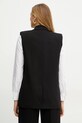 Одяг Жилетка з домішкою вовни Elisabetta Franchi GI15452E2 чорний