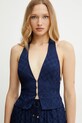 Elisabetta Franchi vesta bleumarin GL00652E2