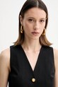 Marciano Guess mellény gyapjú keverékből IRINA fekete 5GGN06.7294A