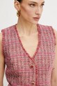 Marciano Guess kamizelka CLAUDIA różowy 5GGN17.7302A