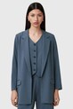 AllSaints zakó ALEIDA szövet kék W003QC
