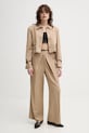 Blazer με μείγμα λινών ISABELLE BLANCHE IS25SS.J063.T004 μπεζ SS25