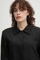ISABELLE BLANCHE blazer din amestec de in negru IS25SS.J063.T004