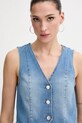 Morgan kamizelka jeansowa CFLA niebieski CFLA