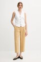 United Colors of Benetton gilet 2LEDDJ00G bianco SS25