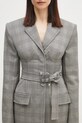 Sportmax geacă de lână Emy gri 2512041051600