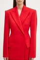 Sportmax sacou de lână Arco rosu 2512041061600