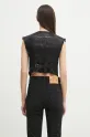 Clothing Fiorucci gilet Embroidered W02SPTSL289PL02BK01 black