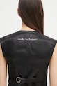Fiorucci gilet Embroidered black W02SPTSL289PL02BK01