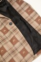 Шерстяной пиджак Marine Serre Moon Checks Jacquard Boxy UJA066A.CWOV0064 коричневый
