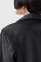 AllSaints sacou de piele CORINNA negru W037LC