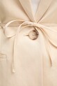 Sisley blazer din amestec de in 2G1WLW031 bej