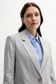 Sisley blazer din amestec de in gri 2X0KLW030