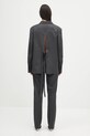 Ρούχα Μάλλινο σακάκι JW Anderson Open Back Tailored JK0368.PG1695.945 γκρί