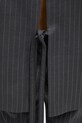 JW Anderson marynarka wełniana Open Back Tailored szary JK0368.PG1695.945