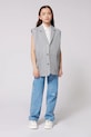 Dkny kamizelka dziecięca D62278.156.162 szary