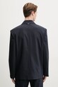 Дрехи Вълнено сако MSGM 3840MG03.257127 тъмносин