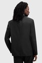 AllSaints sacou din lana TISBURY negru M029QB