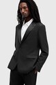 AllSaints sacou din lana TISBURY M029QB negru