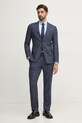 Μάλλινο σακάκι BOSS 50539804 σκούρο μπλε SS25