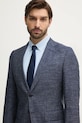 Μάλλινο σακάκι BOSS σκούρο μπλε 50539804