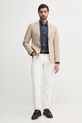 Sisley sacou din lana 20Q9SW027 bej SS25