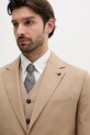 Blazer s příměsí vlny Liu Jo béžová QA5084.T3991