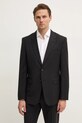 Filippa K geaca de lana cu captuseala negru 31582.FK