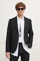 ZADIG&VOLTAIRE blézer gyapjú keverékből fekete WMBL00165.19W.001