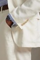 Ľanové sako Polo Ralph Lauren Sportcoat 715927474 béžová