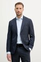 BOSS garnitur wełniany 50540774 granatowy SS25