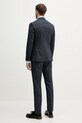 Odzież BOSS garnitur wełniany 50540774 granatowy