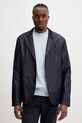 Bavlnené sako PS Paul Smith tmavomodrá M2R.2344.P22337