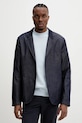 Bavlnené sako PS Paul Smith tmavomodrá M2R.2344.P22337