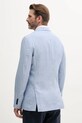 Îmbrăcăminte Tommy Hilfiger blazer din amestec de in MW0MW38895 albastru
