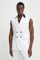 Γιλέκο Karl Lagerfeld KL STUDIO ύφασμα λευκό 552056.355420