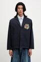Kenzo marynarka tkanina granatowy FF55VE2319GV.79