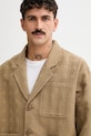Kenzo giacca in lino misto beige FF55VE2329JH.10