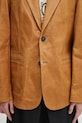 Our Legacy blazer in pelle Opening marrone M2259OBL