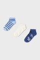 Mayoral sosete copii 3-pack uni albastru 10908.5K.Mini.PPYA