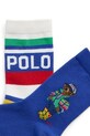 Дитячі шкарпетки Polo Ralph Lauren 3-pack 442969088001 блакитний SS25