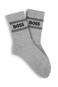 BOSS sosete copii 2-pack J51738 gri SS25