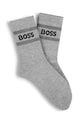 BOSS skarpetki dziecięce 2-pack J51738 szary SS25
