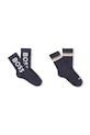 BOSS skarpetki dziecięce 2-pack skarpetki długie granatowy J51743