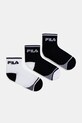 Fila șosete copii 3-pack sosete lungi bleumarin F2105