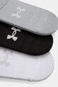 Ponožky Under Armour Yth Essential No Show 6pk 6-pak 1382610 čierna SS25