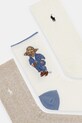 Polo Ralph Lauren skarpetki 3-pack 455972026 beżowy SS25